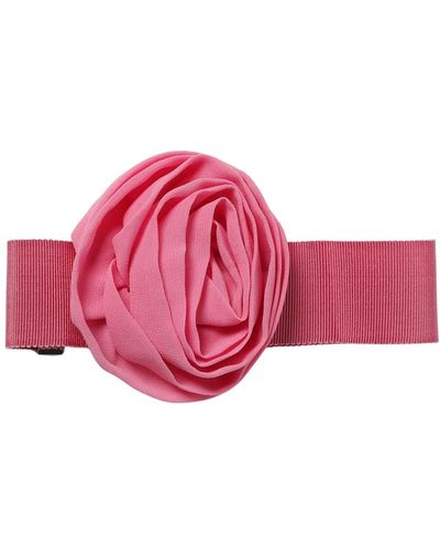 Blumarine Rosen choker halskette - Pink