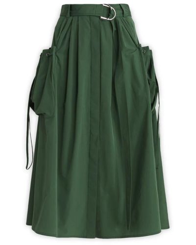 Mantu Midi skirts - Verde