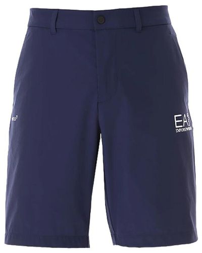 EA7 Shorts mit reißverschluss - Blau