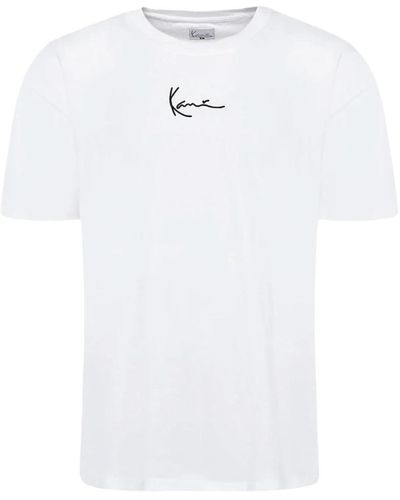Karlkani T-Shirts - White