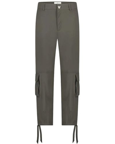 Jane Lushka Trousers > straight trousers - Gris