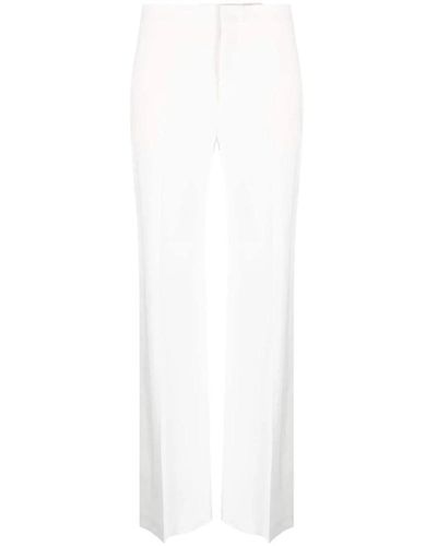 Isabel Marant Straight Trousers - White