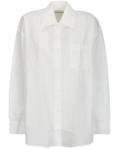 Our Legacy Camisa prestada - Blanco