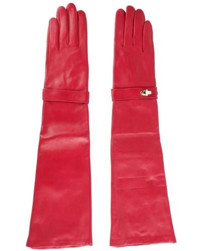 Class Roberto Cavalli Gloves - Rot