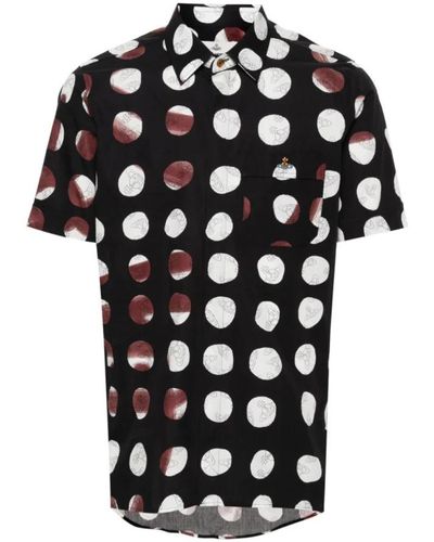 Vivienne Westwood Short Sleeve Shirts - Black
