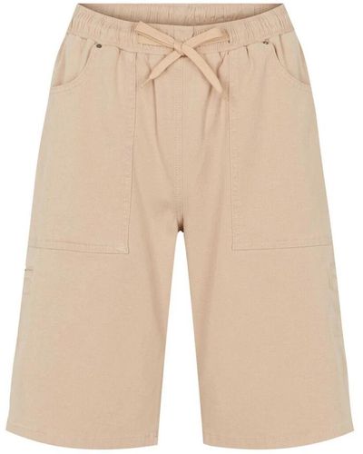 LauRie Casual Shorts - Natural