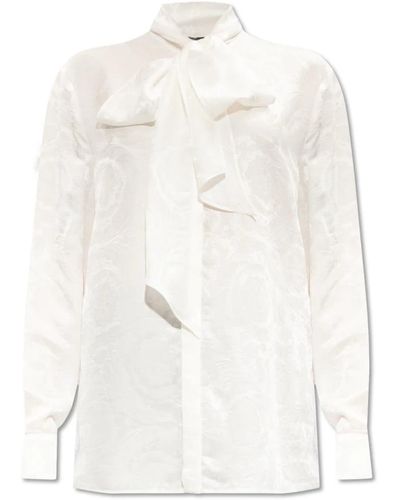 Versace Camicia barocco - Bianco