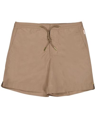 Orlebar Brown Shorts > short shorts - Marron