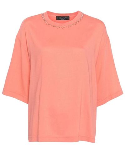 Fabiana Filippi Tops > t-shirts - Orange