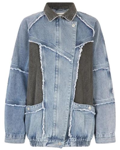 Lolly's Laundry Jackets > denim jackets - Bleu