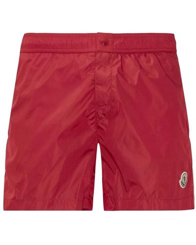 Moncler Swimwear > beachwear - Rouge