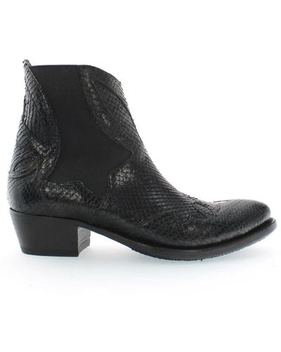 Pantanetti Shoes > boots > cowboy boots - Noir