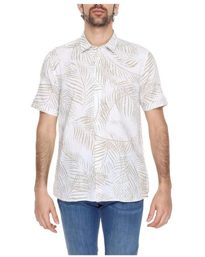 Antony Morato Shirts > short sleeve shirts - Blanc