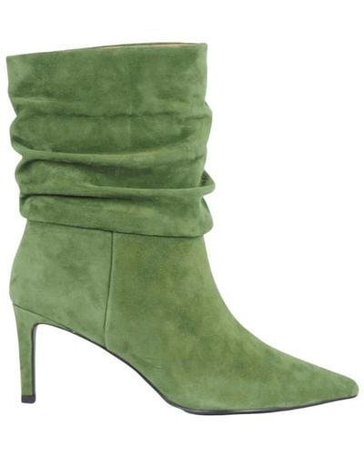 Bibi Lou Heeled Boots - Green