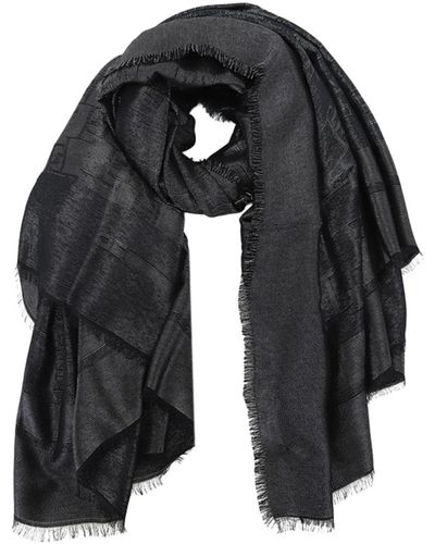 Elisabetta Franchi Winter scarves - Nero