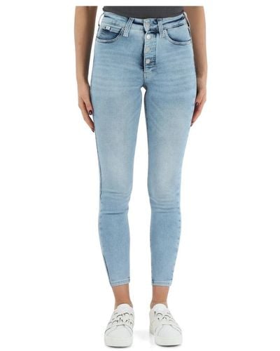 Calvin Klein Skinny Jeans - Blue