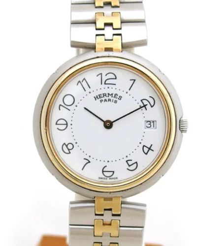 Hermès Pre-owned > pre-owned accessories > pre-owned watches - Métallisé