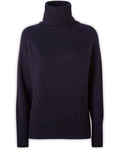 Erika Cavallini Semi Couture Knitwear > turtlenecks - Bleu