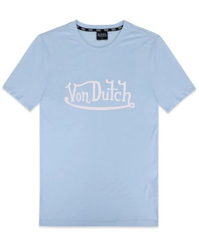 Von Dutch Sport performance jersey t-shirt - Blu