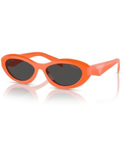Prada Stilvolle acetat sonnenbrille - Orange