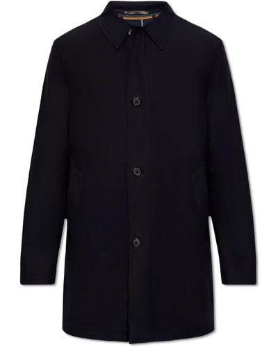 Paul Smith Coats > single-breasted coats - Bleu