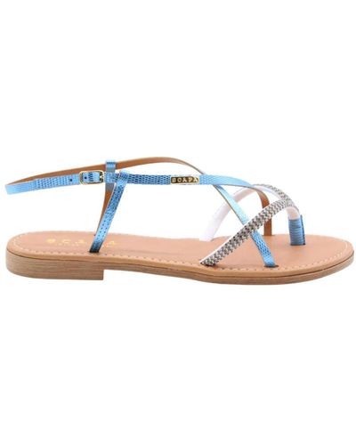 Scapa Flat Sandals - Blue