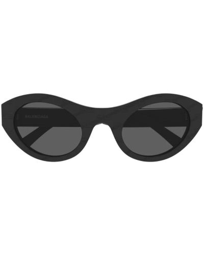 Balenciaga Gafas de sol negras - Negro