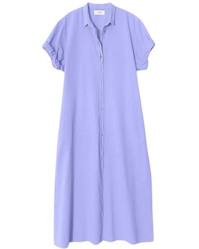 Xirena Shirt Dresses - Purple