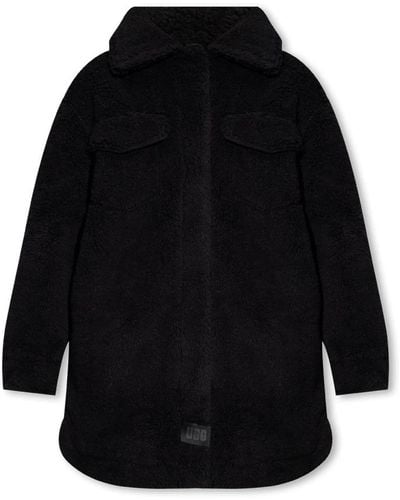 UGG Faux Fur & Shearling Jackets - Black