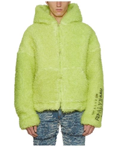 1017 ALYX 9SM Jackets > faux fur & shearling jackets - Vert