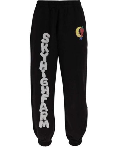 Sky High Farm Trousers > sweatpants - Noir