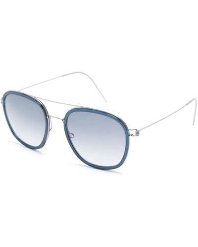 Lindbergh Occhiali da sole blu per l'uso quotidiano