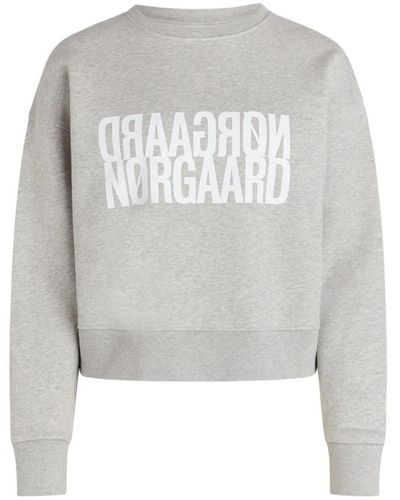 Mads Nørgaard Sweatshirts - Grey