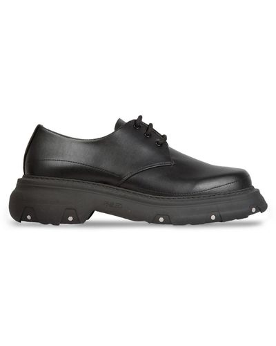 Phileo Shoes > flats > laced shoes - Noir
