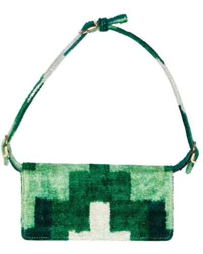 La Milanesa Shoulder Bags - Green