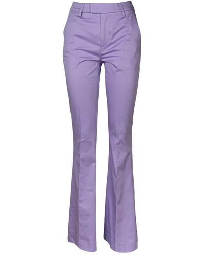 Dondup Wide Trousers - Purple