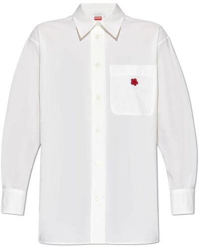 KENZO Hemd mit einer tasche - Weiß