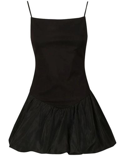 STAUD Short Dresses - Black