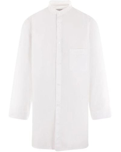 Yohji Yamamoto Casual Shirts - White