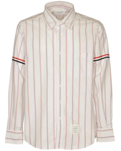 Thom Browne Shirts > casual shirts - Neutre