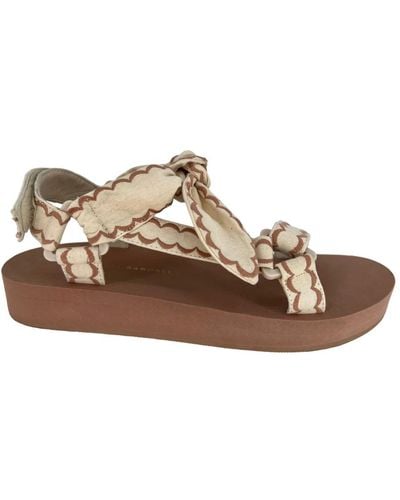 Loeffler Randall Flat sandals - Marrón