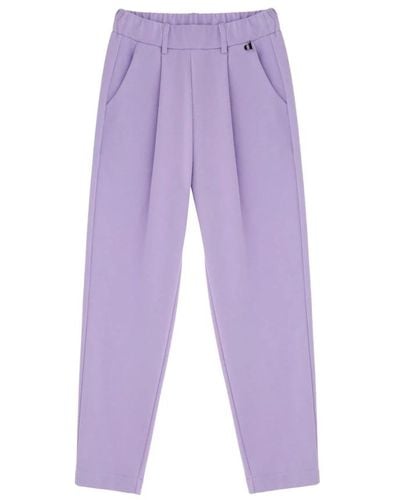Dixie Trousers > slim-fit trousers - Violet