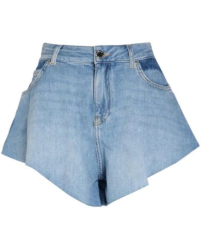 Pinko Shorts > denim shorts - Bleu