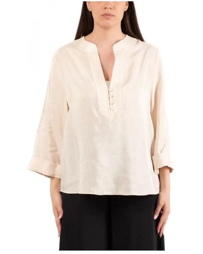 Hanita Blouses & shirts > blouses - Blanc