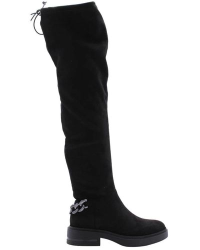 Liu Jo Over-Knee Boots - Black