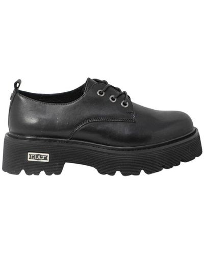 Cult Laced Shoes - Black