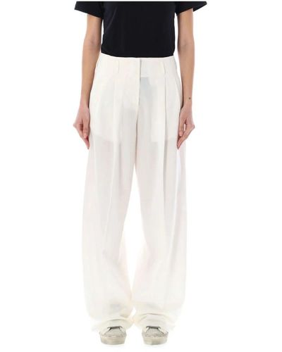 Golden Goose Trousers - Blanco