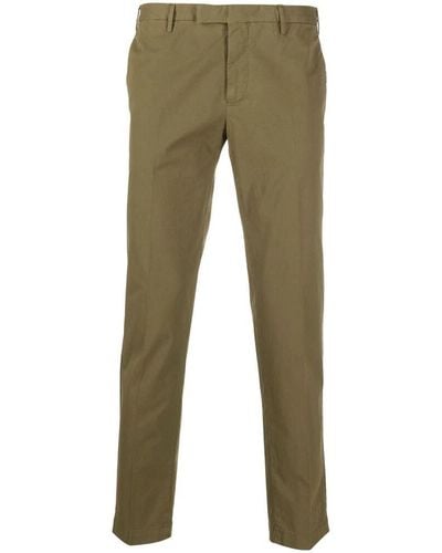 PT01 Trousers > slim-fit trousers - Vert