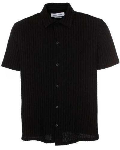 Samsøe & Samsøe Short Sleeve Shirts - Black