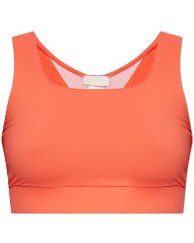 Hanro Tops > sleeveless tops - Orange